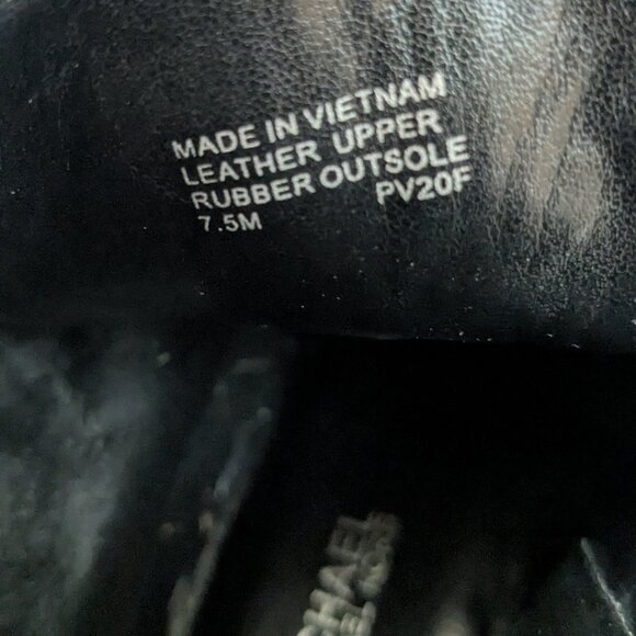 MICHAEL Michael Kors Women's Haskell Platform Combat Boots Patent Leather Black - Picture 15 of 15